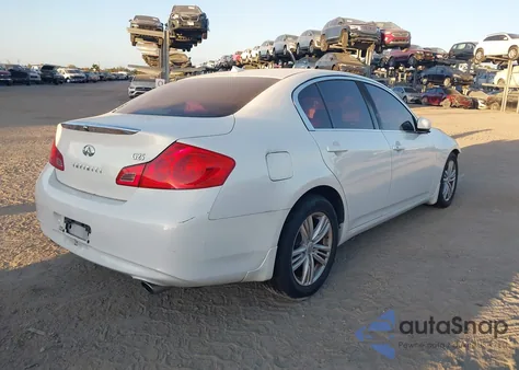 2012 Infiniti G25 Journey из США, поврежденный, VIN JN1DV6APXCM811984